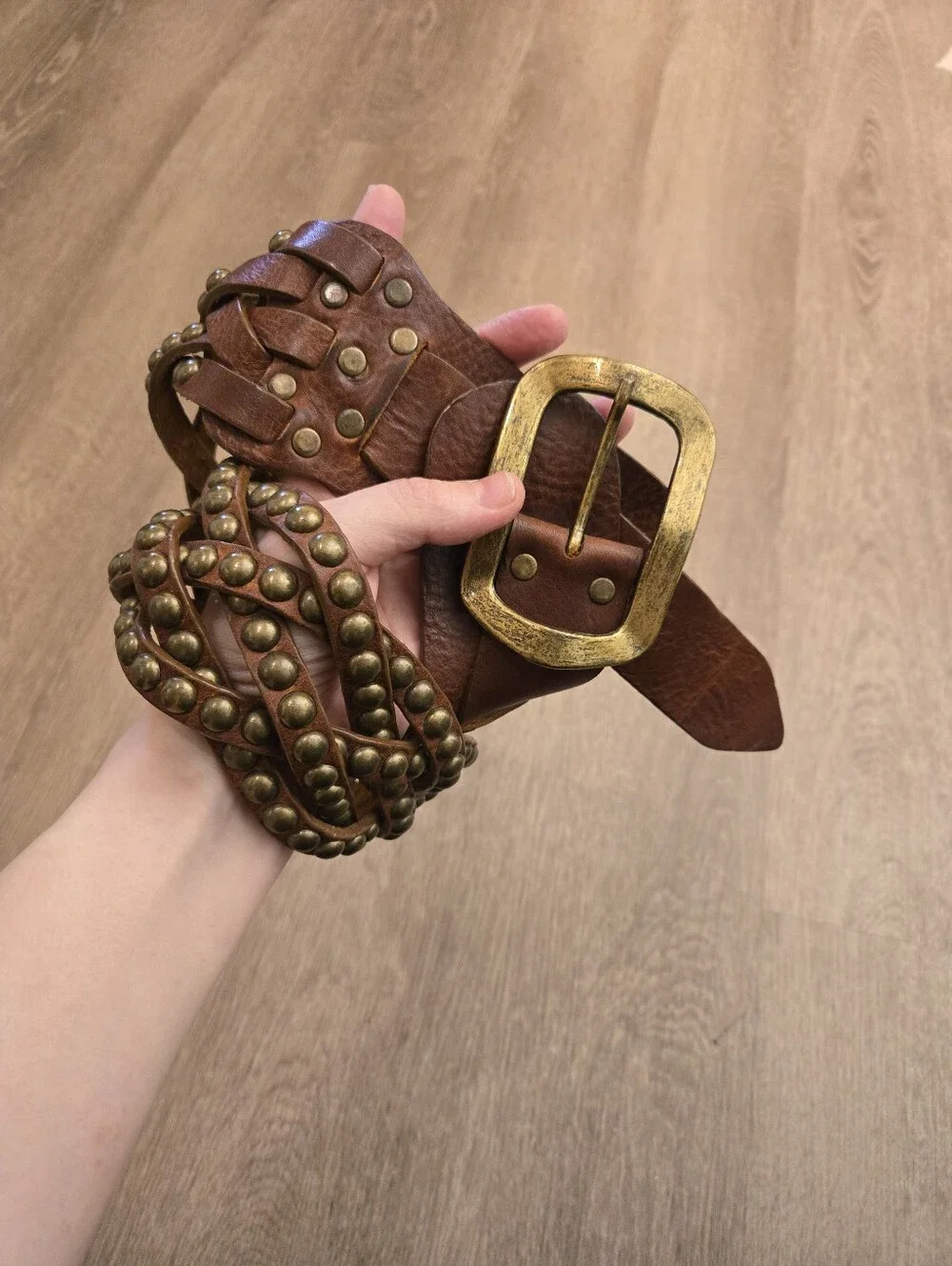 Leatherock chunky braided